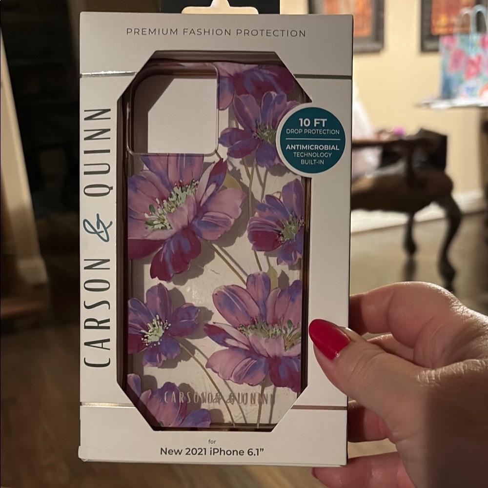 Carson & Quinn Floral iPhone Case
